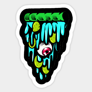 A Melting Pizza Graphic #2- unique and trending Sticker